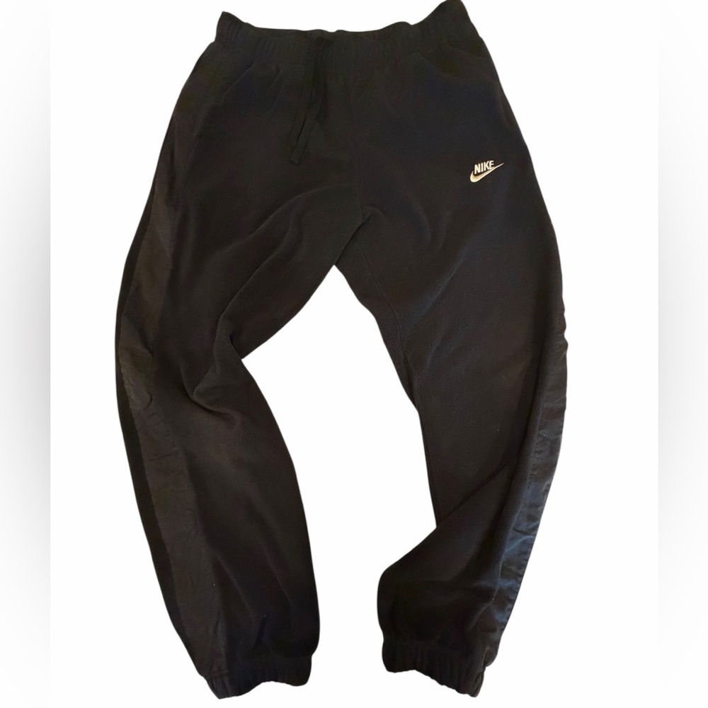 Nike Fleece Black Sweatpants Men’s medium